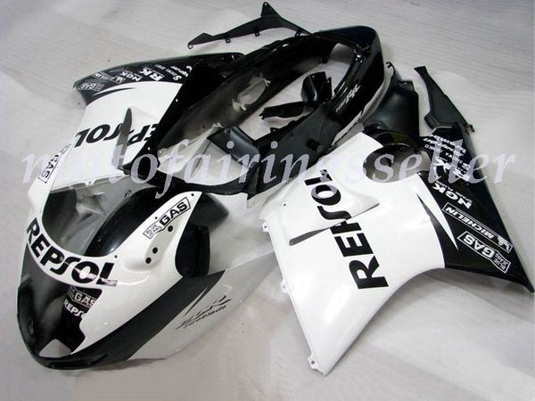 

oem quality new abs full fairings kits fit for honda cbr1100xx 97 98 99 00 01 02 03 04 05 06 07 bodywork set black white