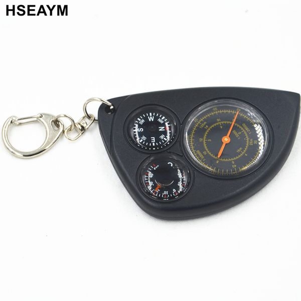 

hseaym odometer rangefinder compass high-grade gift scale car camping hiking pointing guide portable handheld black compass