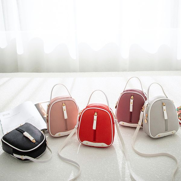 

pu leather women's backpack small shoulder bags for women 2019 summer multi-function mobile phone female mini crossbody bag girl