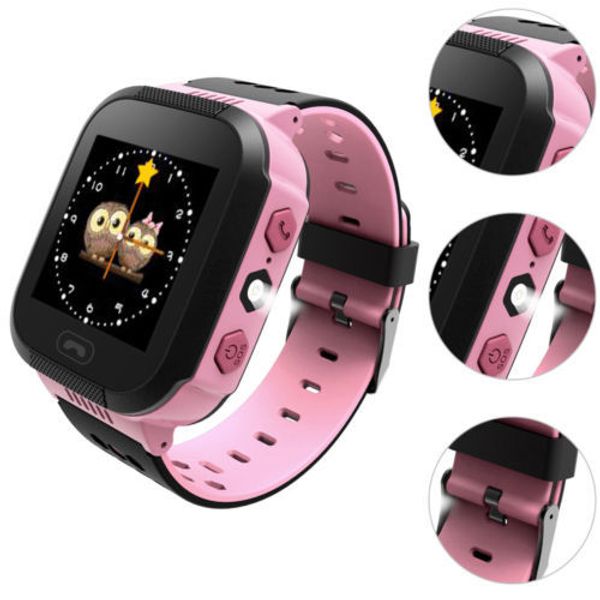 

y21s gps anti-lost child smart watch positioning gps kids watch wristwatch fitness track location sos call safe care smart, Slivery;brown