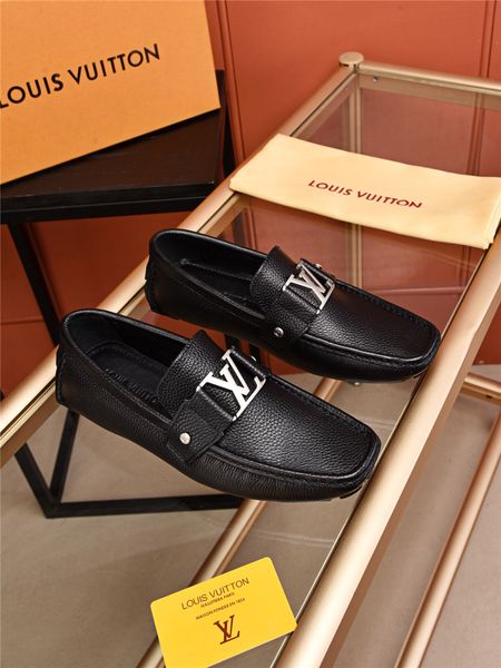 

men loafers moccasins casual suede leather shoes men's navy blue slip on moccasins shoes man zapatos hombre casual, Black