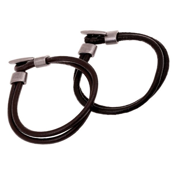 

new woven bracelet retro bracelet wholesale manufacturers selling leather with leather adorn article, Golden;silver