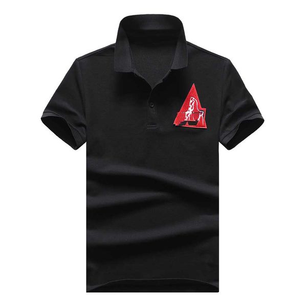 

2020s brand men polo shirt casual fashion wild air shoes high-quality private custom platform tide brand polo shirt italian designers, White;black