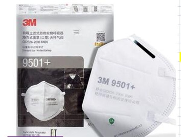 

Оригинальная маска для лица 3M KN95 KN90 с клапаном 9542V 9541V 9542 9541 9502+ 9501+ 9002 9001 FFP2 FFP3 антибактериальный респиратор в чулке DHL