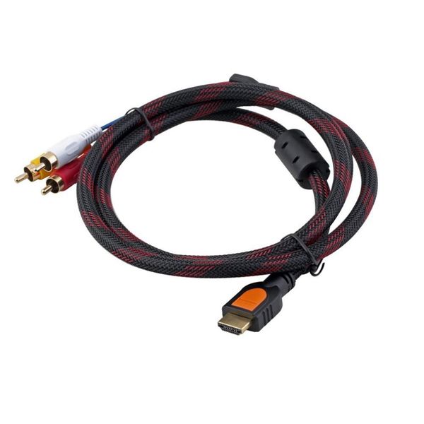 

hdmi male to rca video audio av cable adapter for ps3 ps4 for xbox one wii,newest