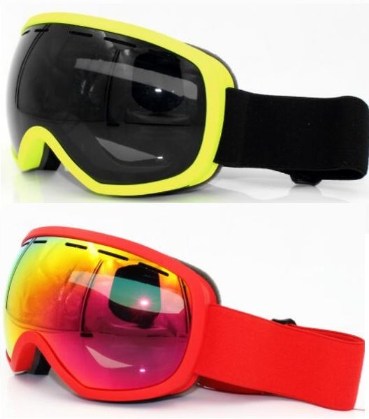 

double layer anti fog surface revo coating large sphere double layer anti fog ski glasses card myopia men and women wholesale yakuda