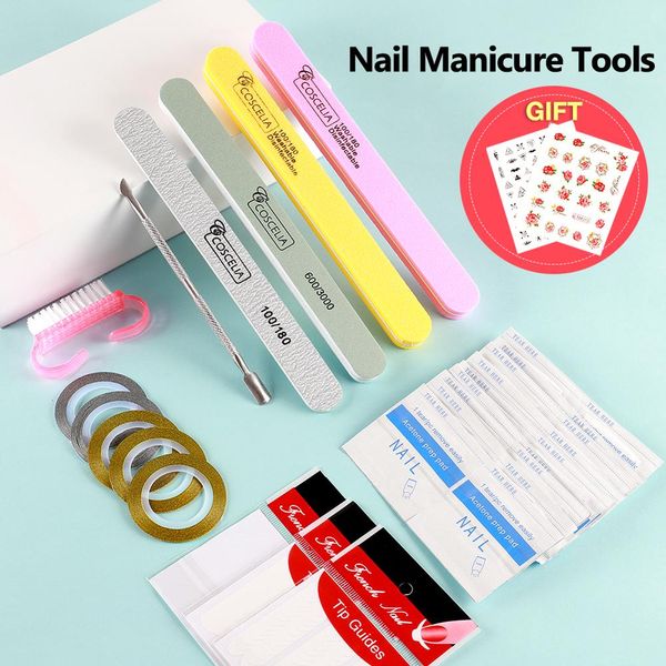 

coscelia full set of nail manicure tools nails nail art decorations for clearing nails beginner manicure set kit art tools