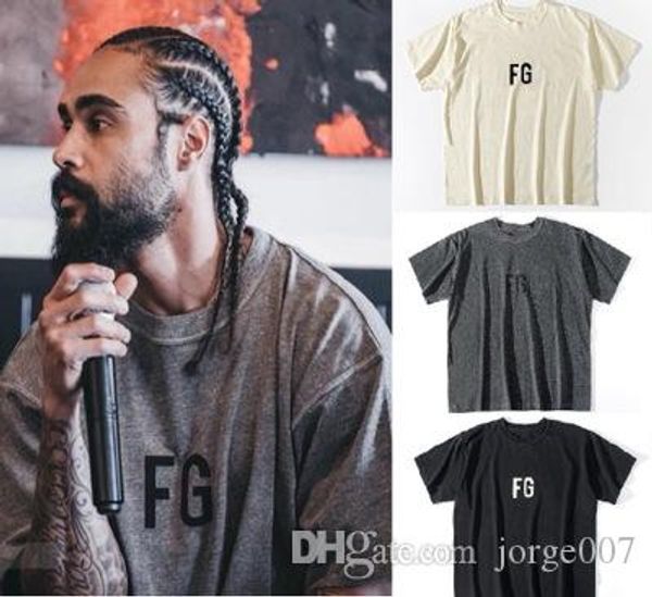 

the new fo sixth season europe and america fg letters rich jerry high street loose sports short-sleeved t-shirt, White;black