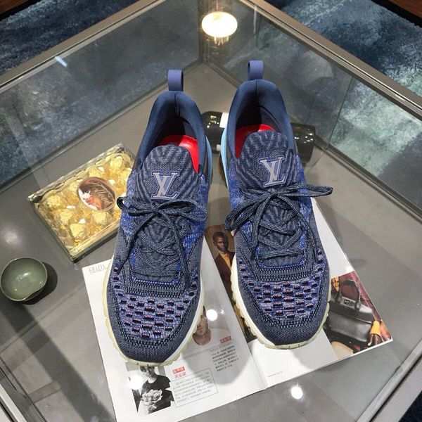 

d2 fashion casual shoes sports shoes men sneakers comfortable breathable knitted uppers original box packaging zapatos hombre, Black