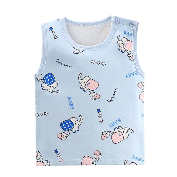 

ppxx 2019 winter children baby fur vest waistcoat kids vest toddler baby fleece for boy girl cloth jacket sleeveless coat, Blue