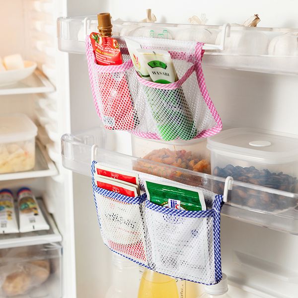 

1pcs refrigerator storage bag tidy seasoning organizer pouch portable storage case for er,storage for kitchen ing