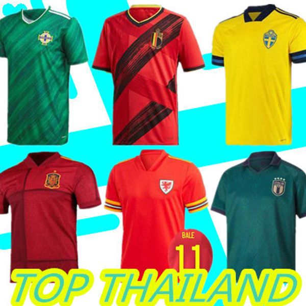 

2020 wales soccer jersey bale shirts 19 20 italy sweden belgium spain northern ireland wales football shirt bale maillot de foot camiseta, Black