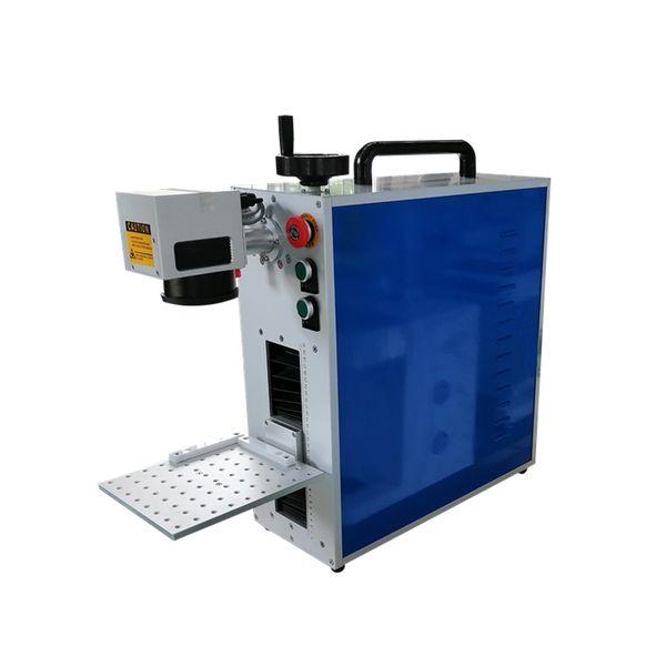 

new style factory price 20w 30w 50w deskfiber laser marking machine for metal nameplate carving
