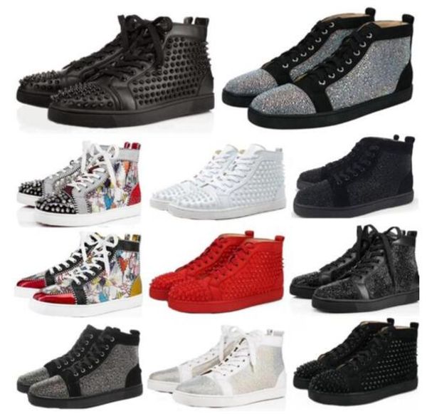 

дизайн обувь spike младший икроножных low cut mix 20 кружевные sneaker luxury party свадебная обувь из натуральной кожи шипы повседневная об, Black