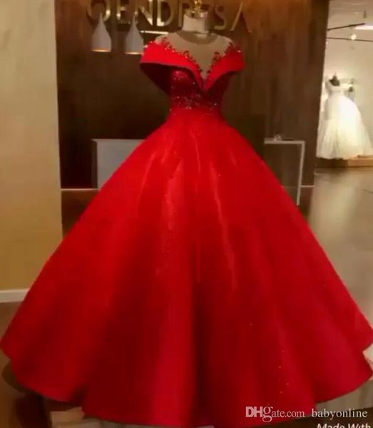 

red ball gown quinceanera dresses 2019 elegant off shoulder appliques beads corset puffy long dress prom gowns formal dress custom, Blue;red