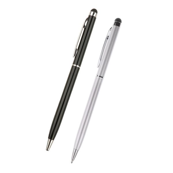 

universal 2in1 capacitive stylus touch pen for phone tablet 2pc