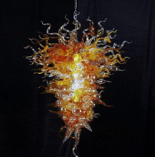 

бесплатная доставка 110 в / 120 в светодиодные лампы 100% ручной работы отель новый свет вилла лобби купол кулон большие люстры