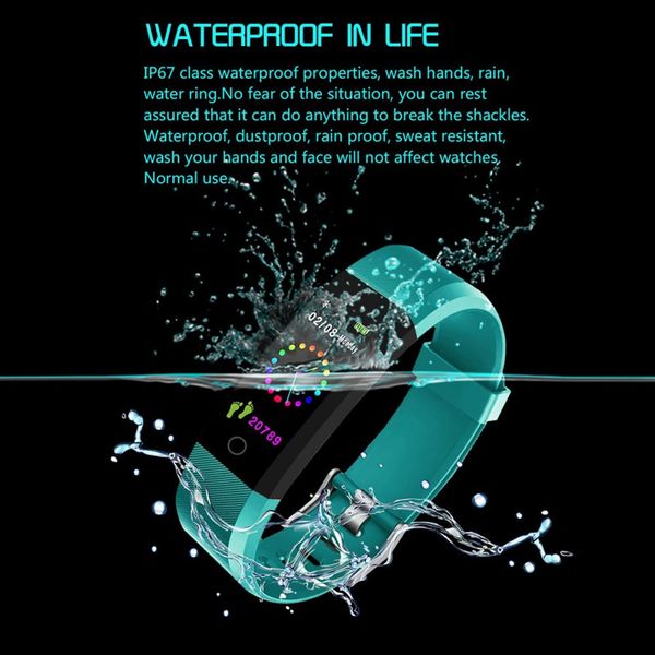 

smart bracelet color screen sports intelligent pedometer blood pressure exercise heart rate monitoring equipment