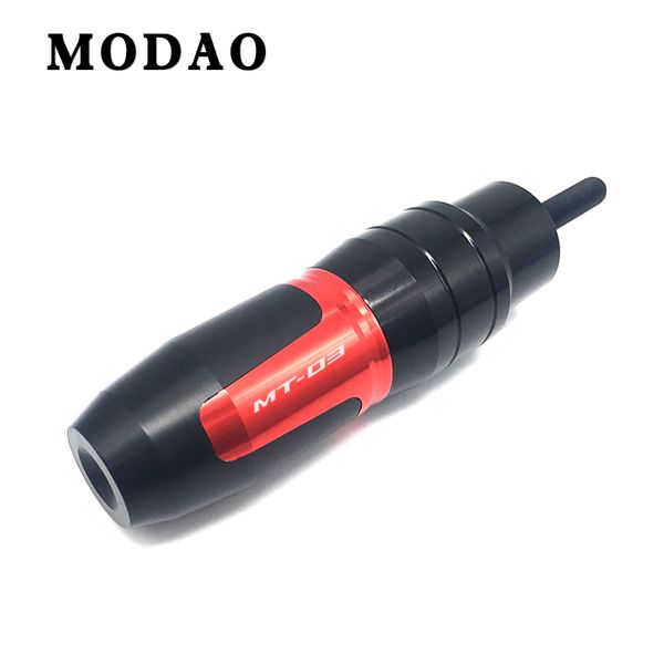 

motorcycle accident exhaust pads sliders body protector for yamaha mt-03 mt03 mt 03 falling protection motorcycle falling