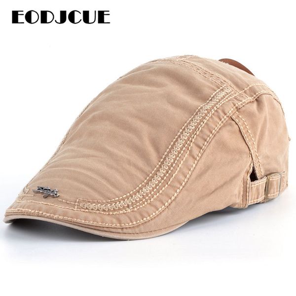 

new fashion summer berets caps for men women retro peaked caps letter embroidery sun hats casquette cap gorras, Blue;gray
