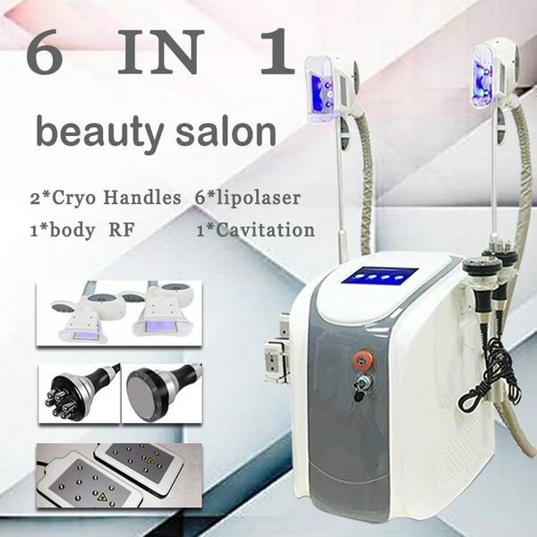 

dual handles fat e cool body sculpting fat ing lipo laser cavitation rf vacuum body slimming machine for salon spa use
