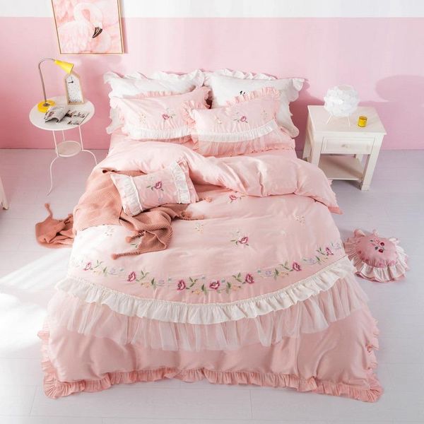 Bed Size Bedding Sets Ensembles Literie De Luxe Parure King Size