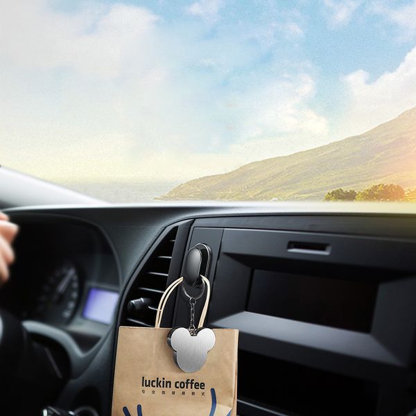 

new auto car hooks organizer storage for usb cable headphone key storage self adhesive wall hook hanger auto fastener clip