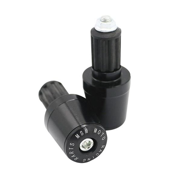 

1 pair handle accessories slider protective anti vibration cnc aluminum motorcycle bar end stable fittings grip universal 22mm