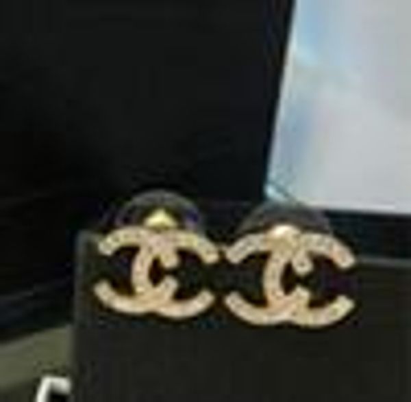 

never fade simple letter designer earrings 316l stainless steel 18k gold silver women kids big middle small earrings, Slivery;golden