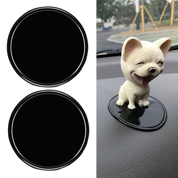 

5pc new pad black car anti slip mat car electronics silica gel magic sticky pad cellphone anti slip mat for mobile phone