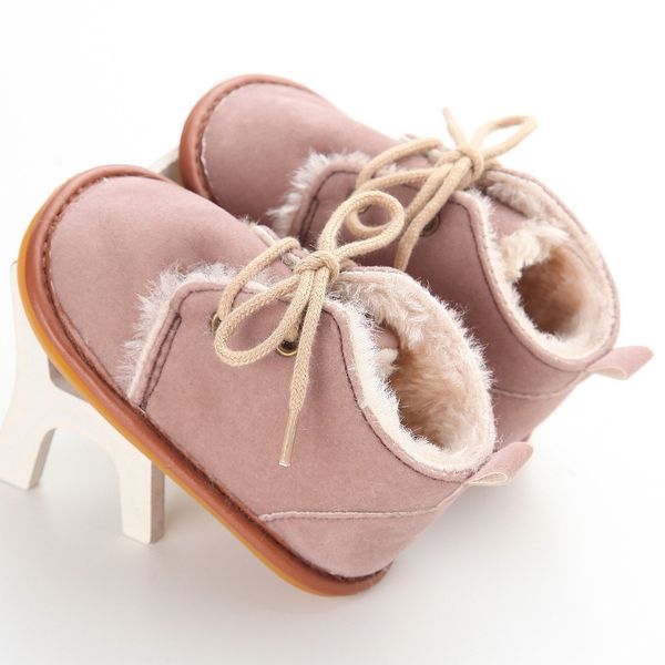 

baby shoes winter multicolor men and women baby warm boots rubber bottom non-slip shoes 0-1t toddler