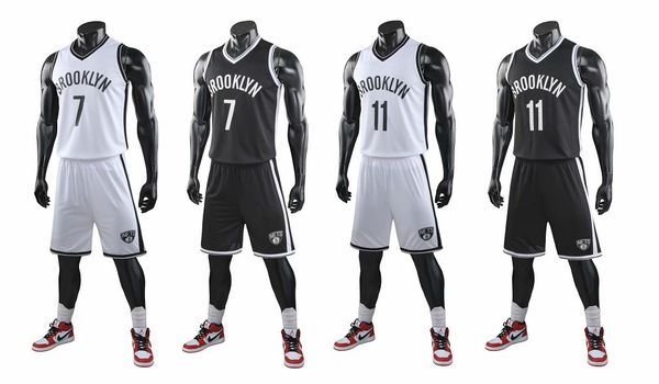 

новая оптовая продажа американский баскетбол 7 # (дюран), 11 # (ирвинг) супер звезда баскетбола пользовательских одежды спорта на открытом в