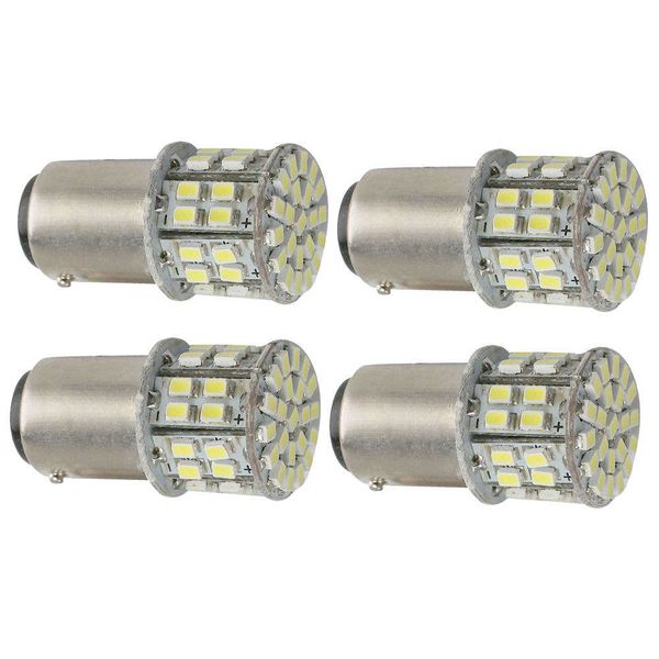 

4pcs red light 1157 bay15d 50 smd 1206 led car tail sbrake lamp bulb 5w 12v