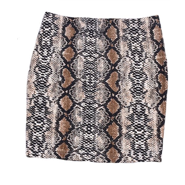 

mini skirt skirts for women ladies women summer fashion high waisted bodycon zipper snake skin printed pencil summer mini skirts, Black