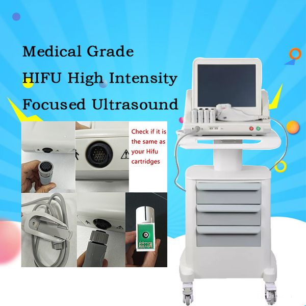 

2019 new portable hifu machine high intensity focused ultrasound hifu face lift body skin lifting machine wrinkle removal beauty system