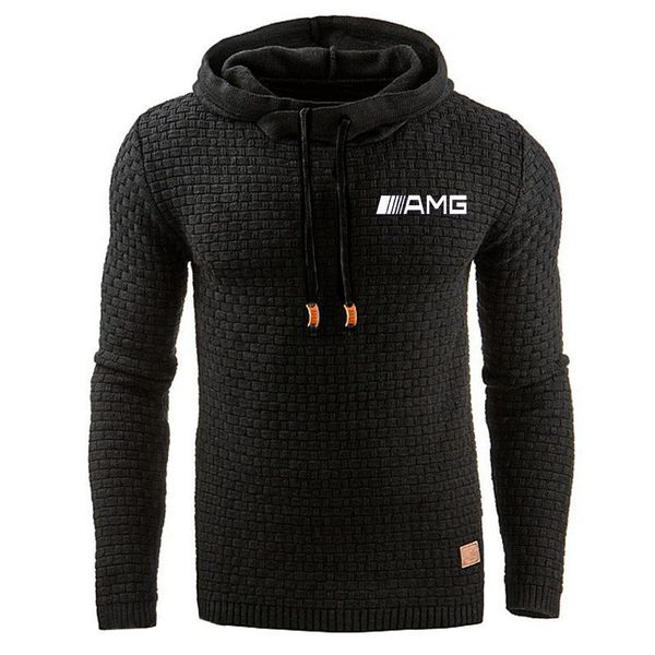 

men jacket for amg 2020 autumn men's hoodies slim hooded sweatshirts mens coats male casual sportswear streetwear brand clothing