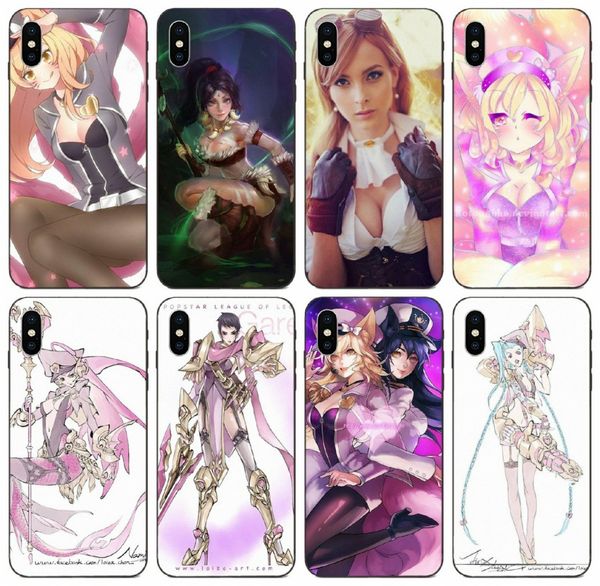 

[tongtrade] pop league of legends case for iphone 11 pro max x xs xr 8 7 6s 5s plus galaxy a7 huawei p smart z redmi note 5 pro fashion case