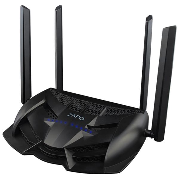 ZAPO Z - 2600 Drahtloser Game-Router mit zwei Frequenzen und intelligenter Netzwerkgeschwindigkeit von 2,4 GHz + 5 GHz