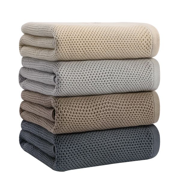

cotton gauze bath towel georgia still hollow yarn children's household soft absorbent for men and women couple