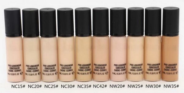 

new makeup pro longwear concealer cache-cernes face skin camouflage concealer long-lasting natural concealer 9ml have 10 different colors