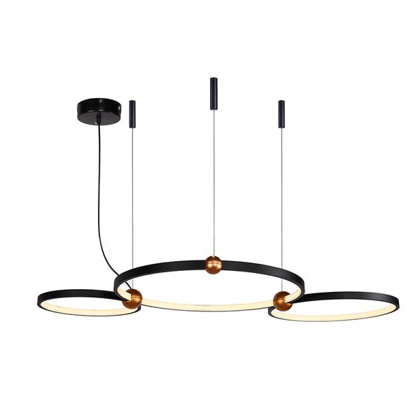 Postmodern Pendant Lights Living Room Ring Duplex Designer Led