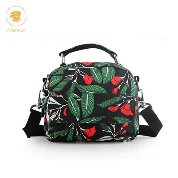 

oswego women bag satchels messenger bags large capacity crossbody waterproof nylon shoulder bag dual-use for ladies handbag