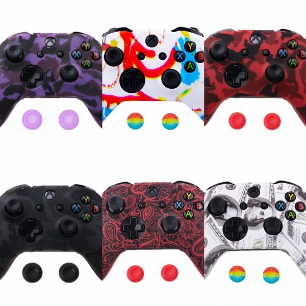 

bgltr two-color silicone joystick cap thumb grip stick grips caps xbox case ps4 ps3 for one 360 wiiu controller fast ship