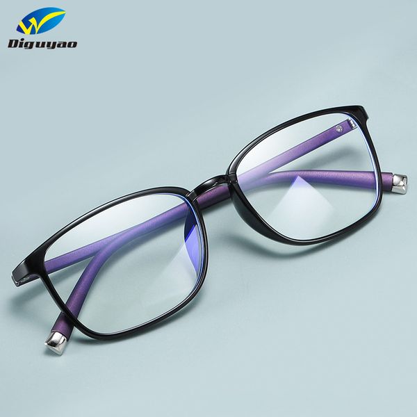 

new arrivals women retro tr90 square frame men anti blue ray glasses computer tv gaming blue light blocking eyewear accessories, White;black
