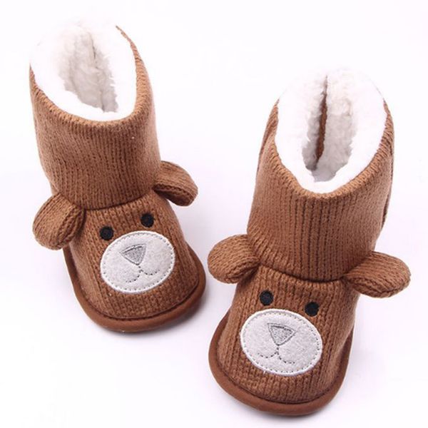 

baby winter boots infant toddler newborn cute cartoon shoes girls boys first walkers warm snowfield booties boot
