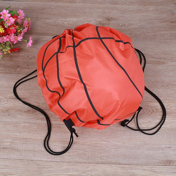 

1pc bag sports balls drawstring bags carry outdoor durable thicken nylon bag