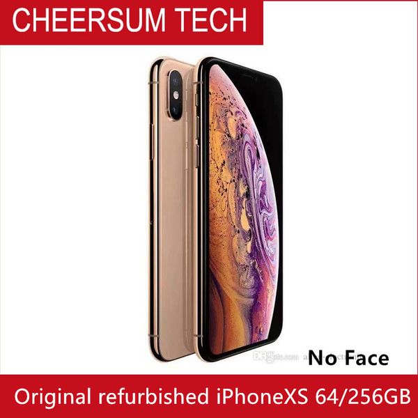 

apple iphone xs 5.8" ram 4gb rom 64gb/256gb original mobile phone lte hexa core 12mp+12mp ios12 nfc a12