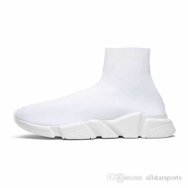 

2020 designer sock shoes fashion men women sneakers triple black white yellow navy glitter mens trainers casual shoe runner heavy sole 26