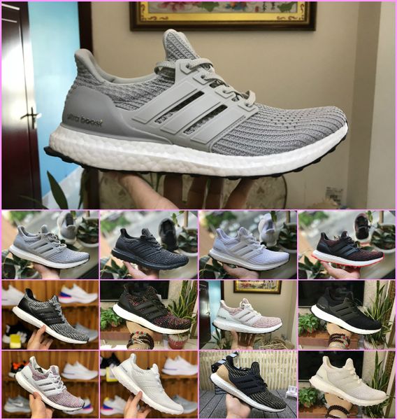 

2019 new chaussures ultraboost 3.0 4.0 running sports shoes men women ultra boost 4 iii white black athletic casual sneakers