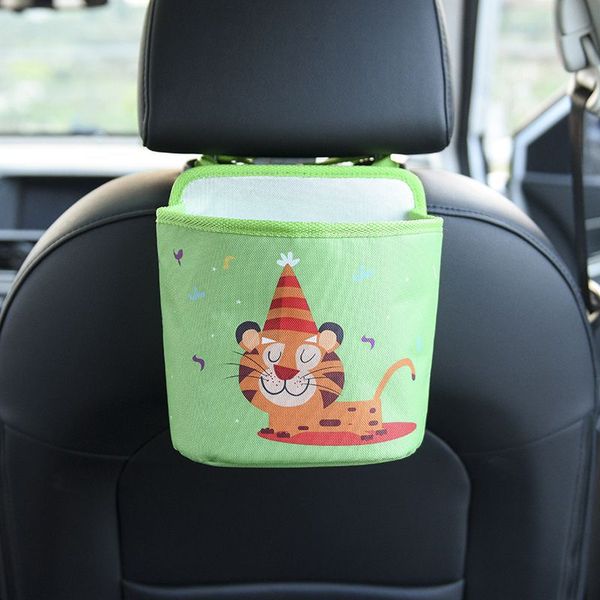 

1pcs car trash hanging multifunction car storage box garbage accessories